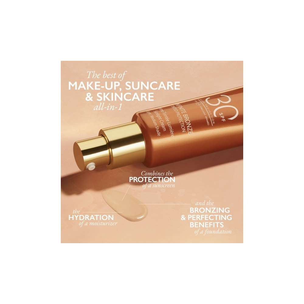Produktbild för Lancaster Infinite Bronze tinted skydd SPF 30 (Light/Medium)...