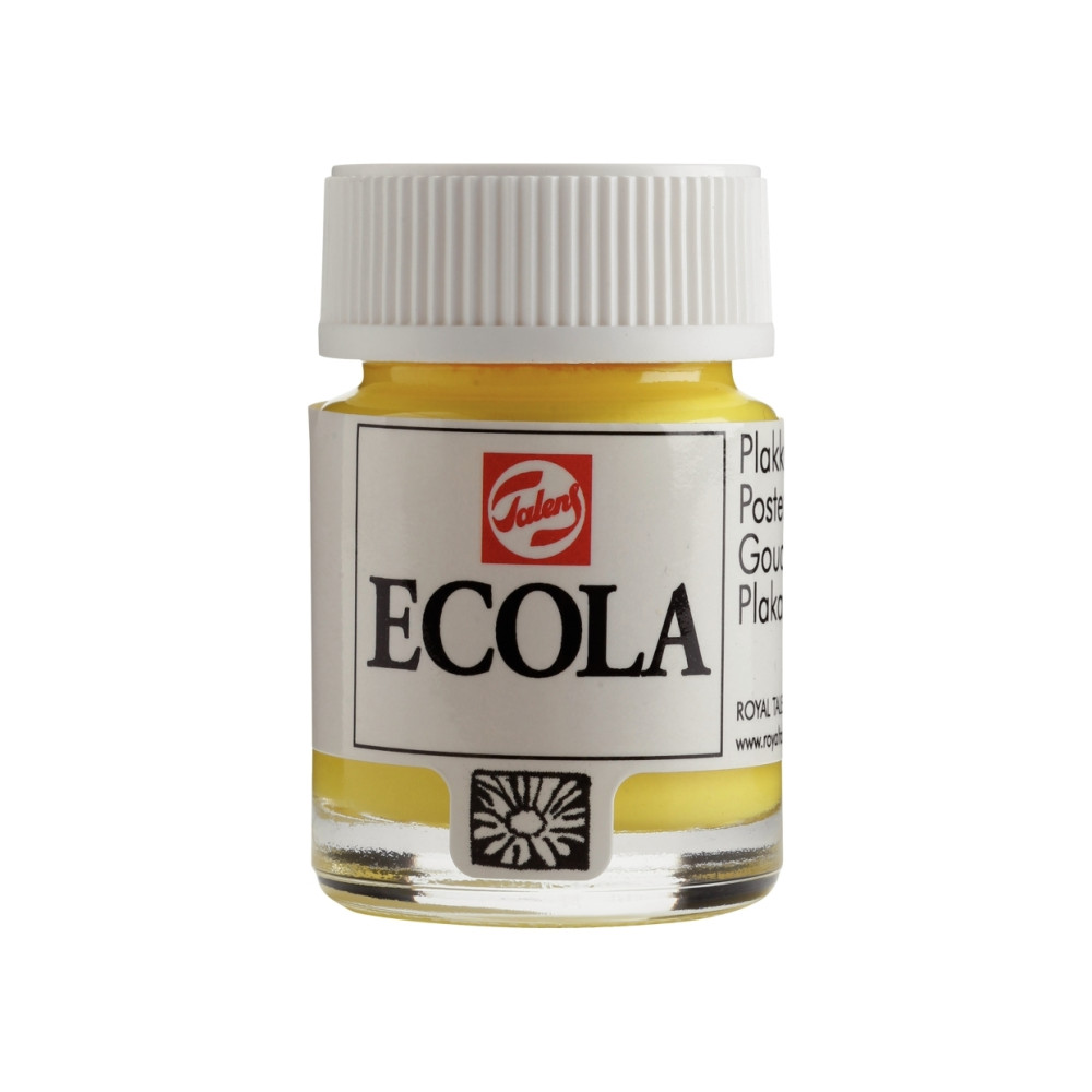 Produktbild för Prestigio Ecola posterfärg i flaska Lemon Yellow (Primary) 2...