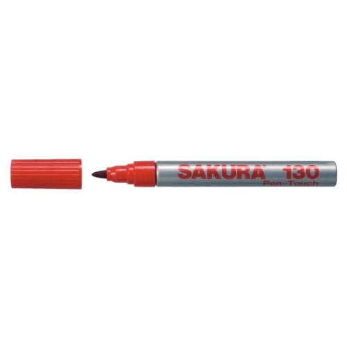 Sakura SAKURA Permanent Marker Pen-touch 130, 1,2 mm, röd, fiberspe...