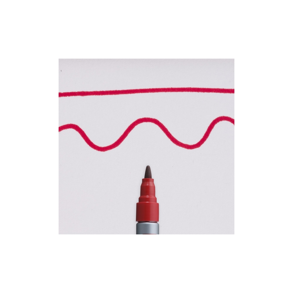 Produktbild för SAKURA Permanent Marker Pen-touch 130, 1,2 mm, röd, fiberspe...