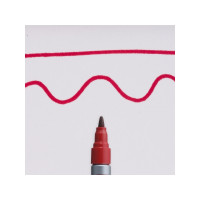 Produktbild för SAKURA Permanent Marker Pen-touch 130, 1,2 mm, röd, fiberspe...