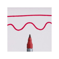 Produktbild för SAKURA Permanent Marker Pen-touch 130, 1,2 mm, röd, fiberspe...