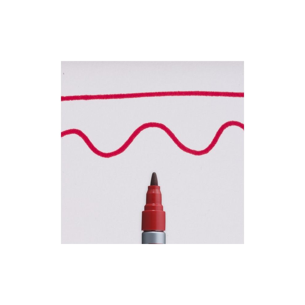 Produktbild för SAKURA Permanent Marker Pen-touch 130, 1,2 mm, röd, fiberspe...