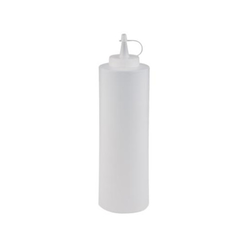 Multi Plastflaska med pip och skruvlock 700 ml Ø7xH24 cm klar (st....