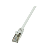 Produktbild för LogiLink patch-kabel - 3 m - grå