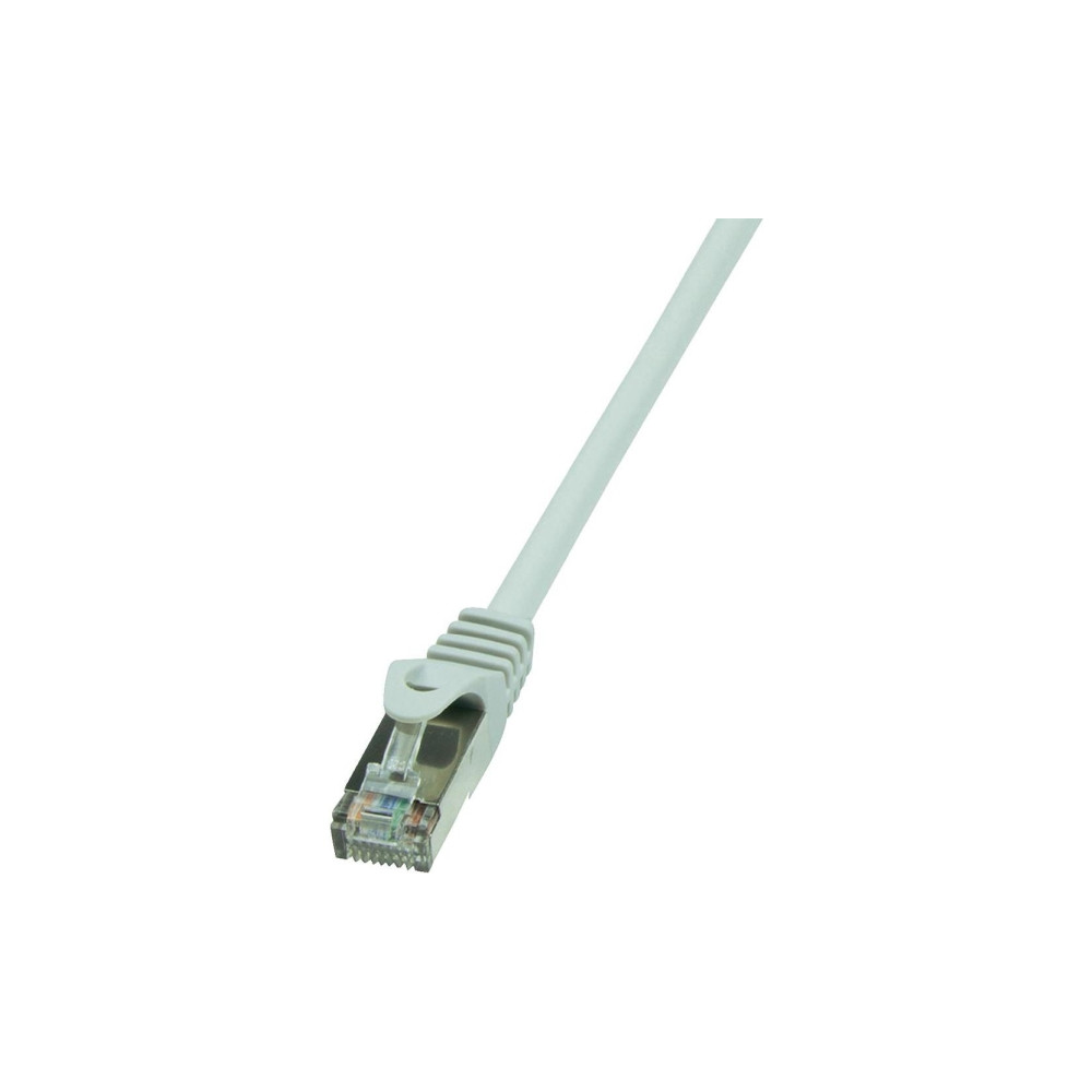 Produktbild för LogiLink patch-kabel - 3 m - grå