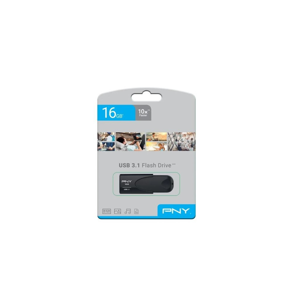 Produktbild för PNY Attaché 4 - USB flash-enhet - 16 GB