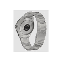Produktbild för Withings ScanWatch Nova - rostfritt stål - smart klocka med hybridfunktion med Oyster Metal-armband - svart