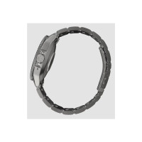 Produktbild för Withings ScanWatch Nova - rostfritt stål - smart klocka med hybridfunktion med Oyster Metal-armband - svart
