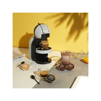 Produktbild för Krups Nescafé Dolce Gusto Mini Me KP123B10 - kaffemaskin - 15 bar - grå/svart