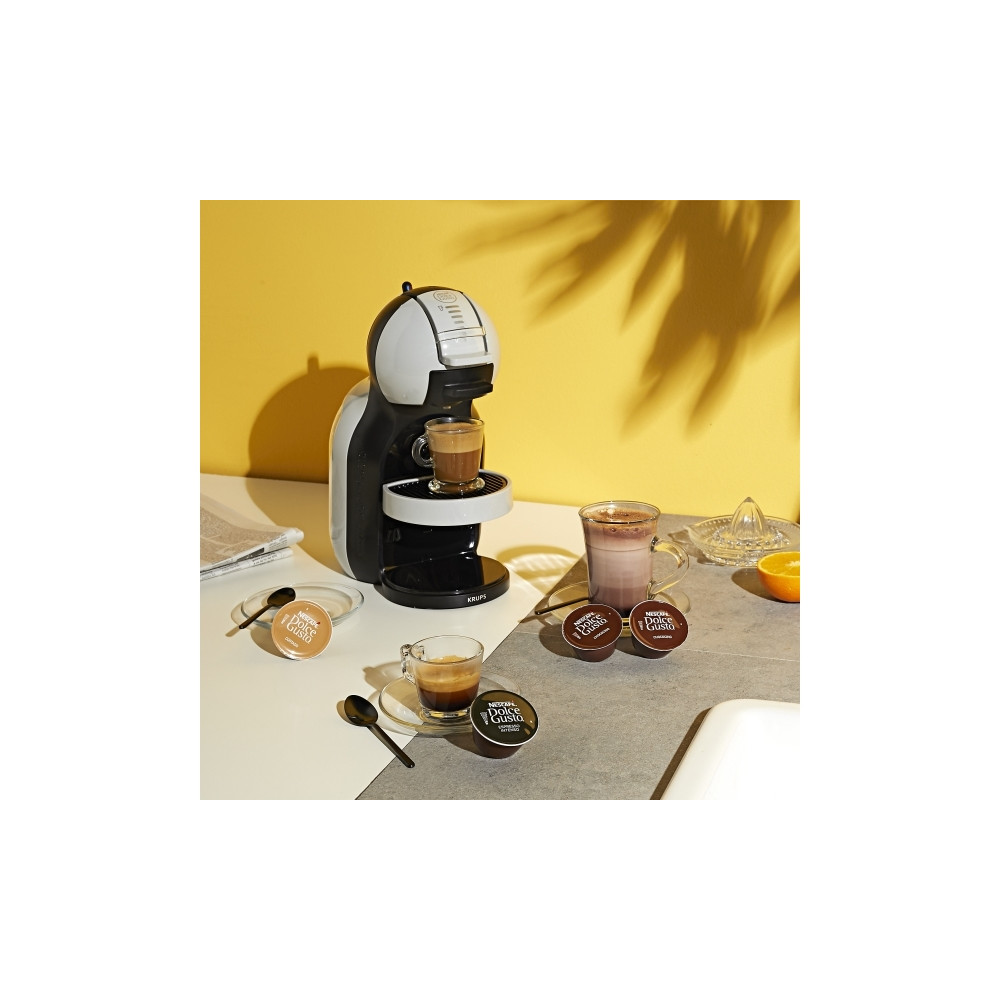 Produktbild för Krups Nescafé Dolce Gusto Mini Me KP123B10 - kaffemaskin - 15 bar - grå/svart
