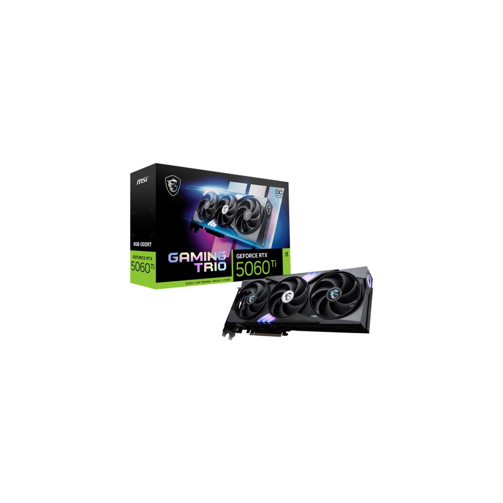 Produktbild för MSI GAMING TRIO OC - grafikkort - GeForce RTX 5060 Ti - 8 GB