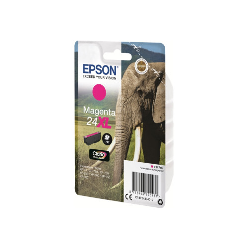 EPSON Epson 24XL - XL - magenta - original - bläckpatron