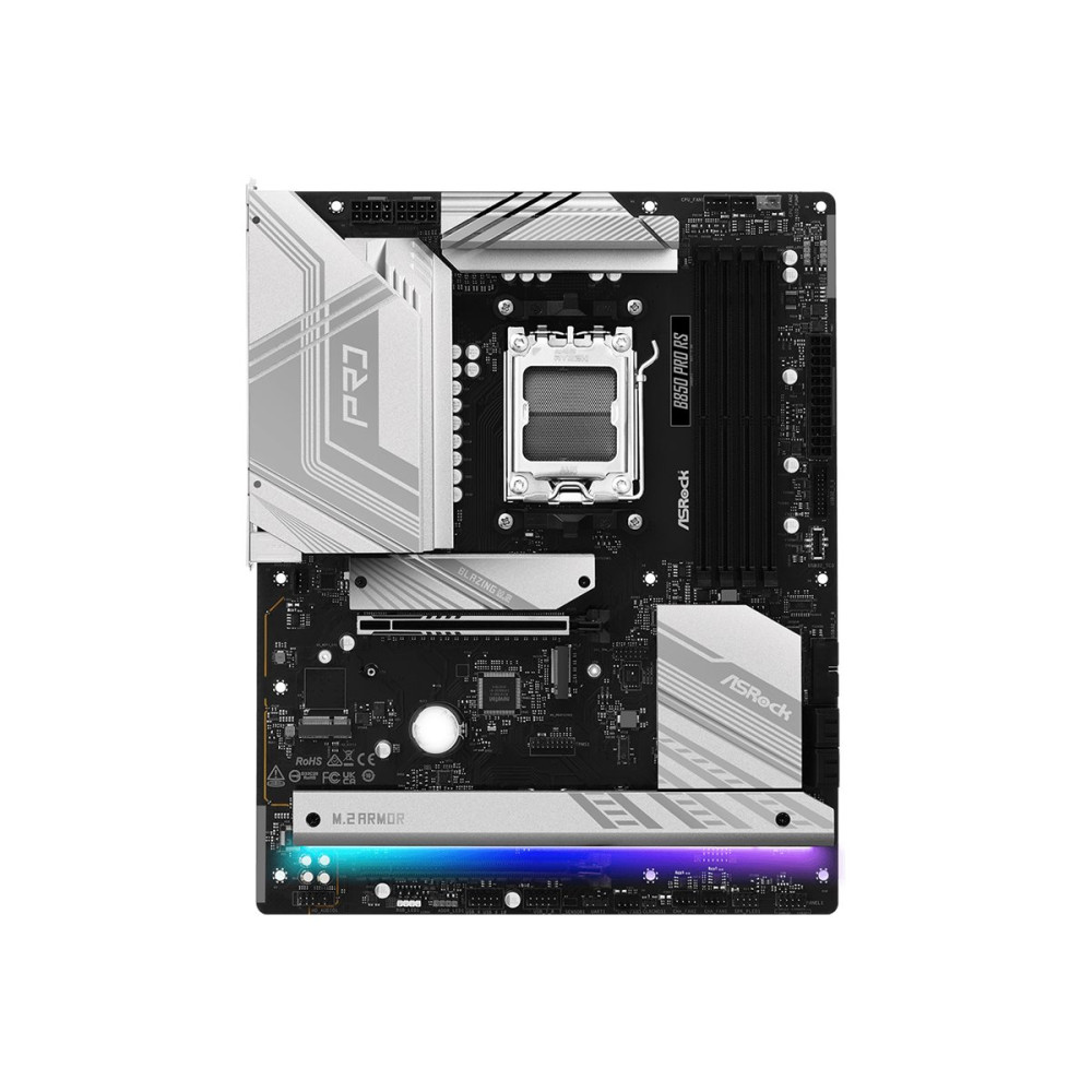 Produktbild för ASRock B850 Pro RS - moderkort - ATX - Socket AM5 - AMD B850