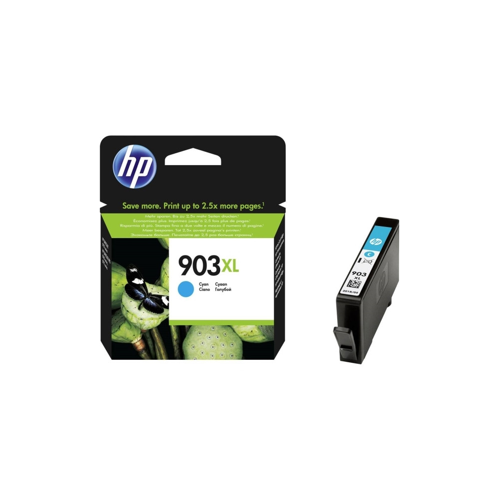 Produktbild för HP 903XL - Lång livslängd - cyan - original - bläckpatron
