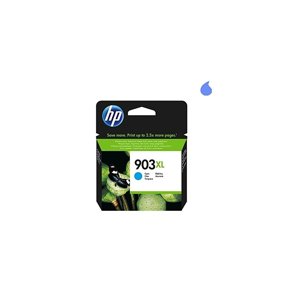 Produktbild för HP 903XL - Lång livslängd - cyan - original - bläckpatron