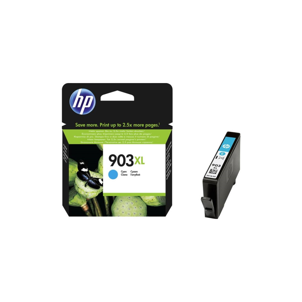 Produktbild för HP 903XL - Lång livslängd - cyan - original - bläckpatron