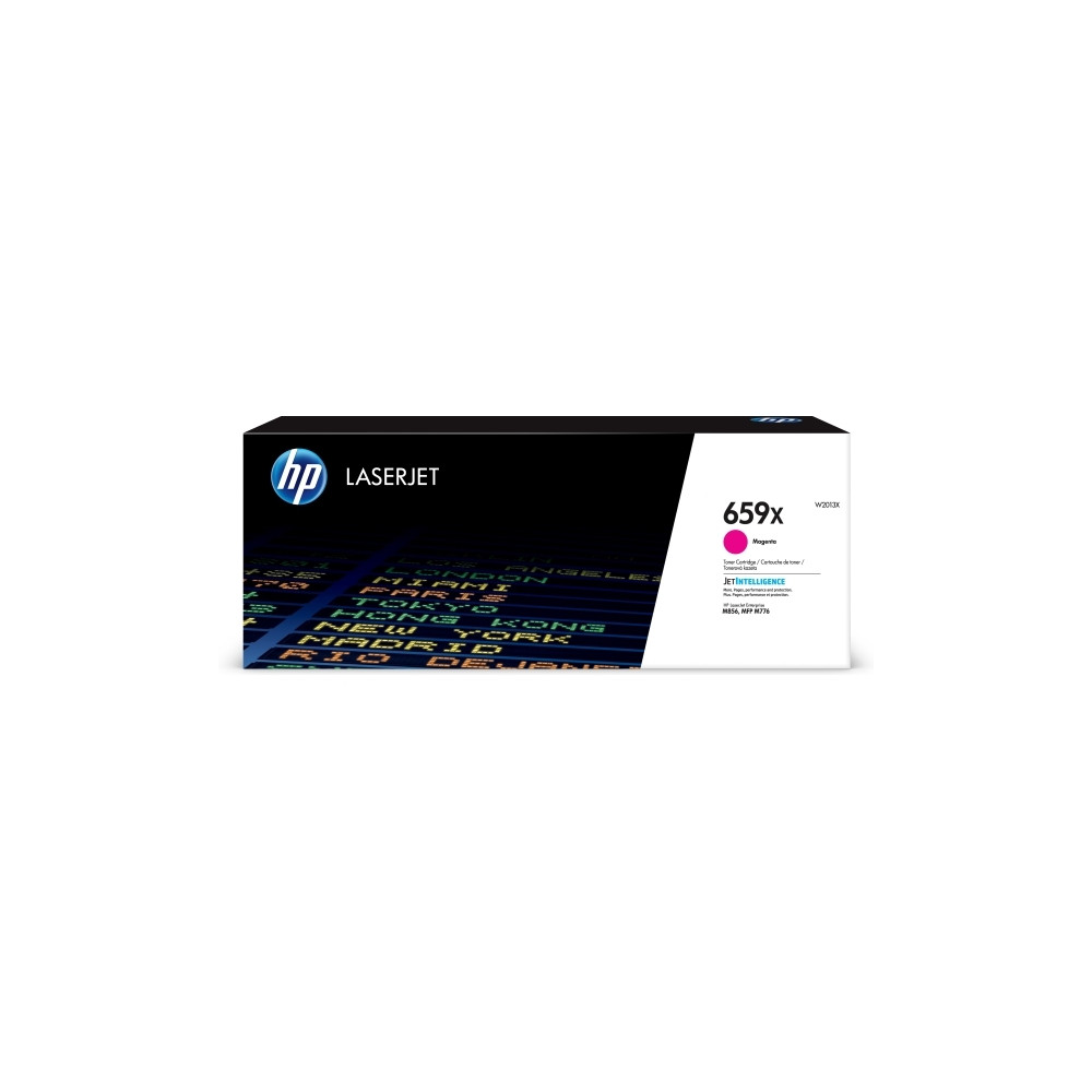 Produktbild för HP 659X - magenta - original - LaserJet - tonerkassett (W2013X)