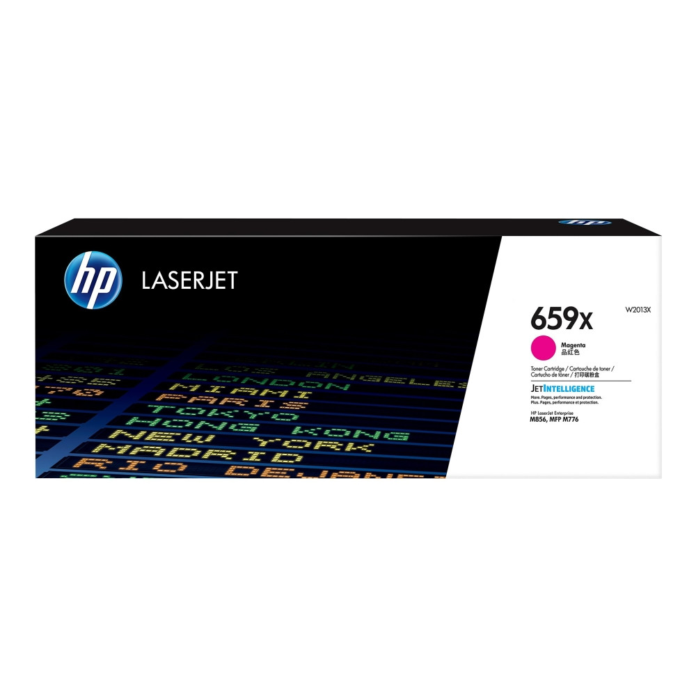 Produktbild för HP 659X - magenta - original - LaserJet - tonerkassett (W2013X)