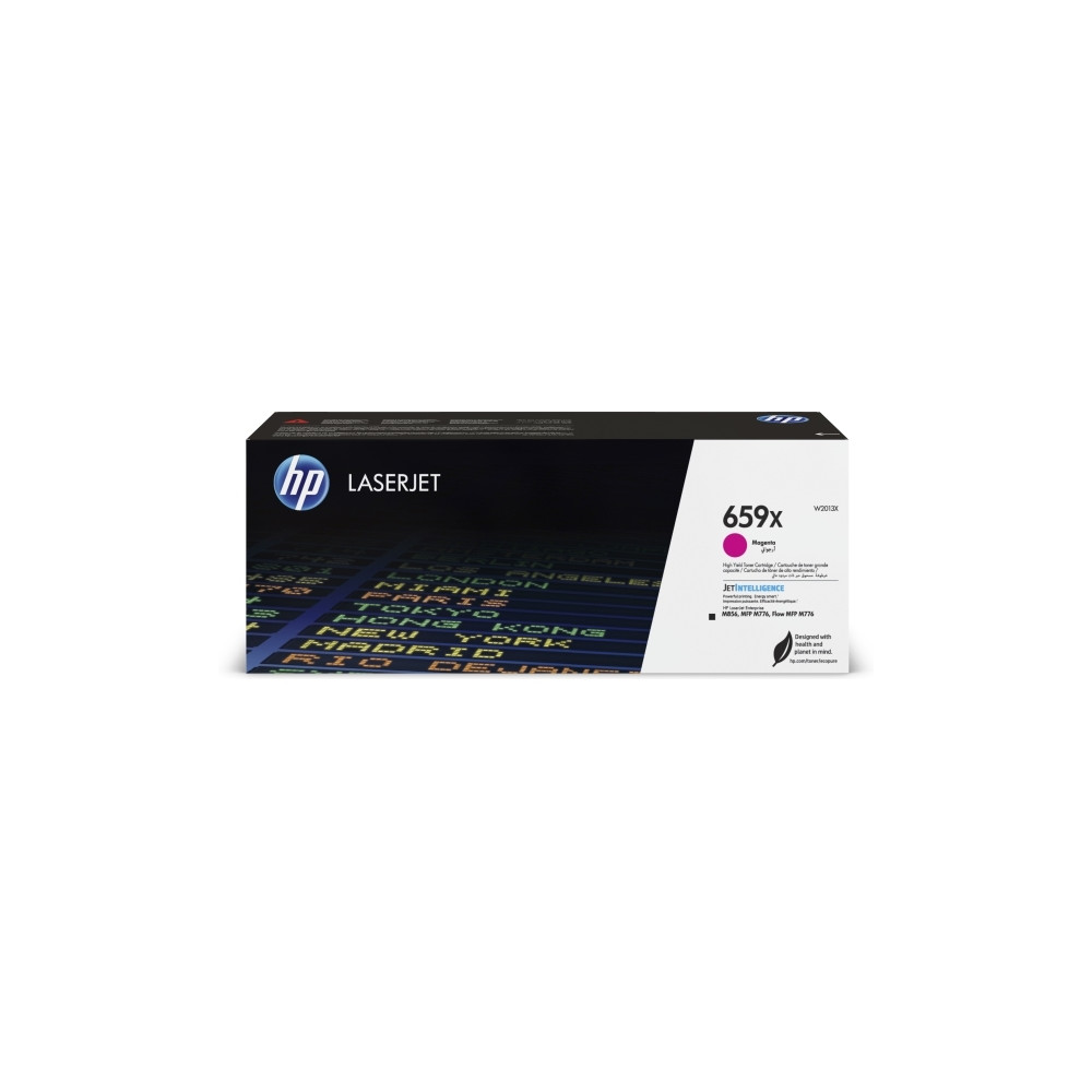 Produktbild för HP 659X - magenta - original - LaserJet - tonerkassett (W2013X)