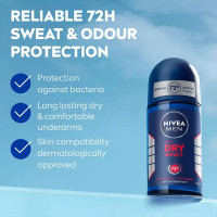 Produktbild för Men Dry Impact Roll On 50ml