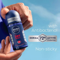 Produktbild för Men Dry Impact Roll On 50ml