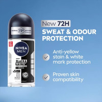 Produktbild för Men Invisible Black & White Power Roll On 50ml