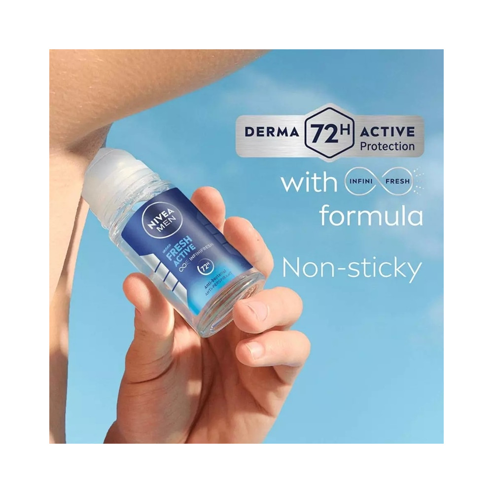 Produktbild för Men Fresh Active Roll On 50ml