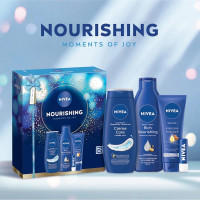 Produktbild för Giftset Nivea Nourishing Moments Of Joy 4pcs