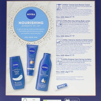Produktbild för Giftset Nivea Nourishing Moments Of Joy 4pcs