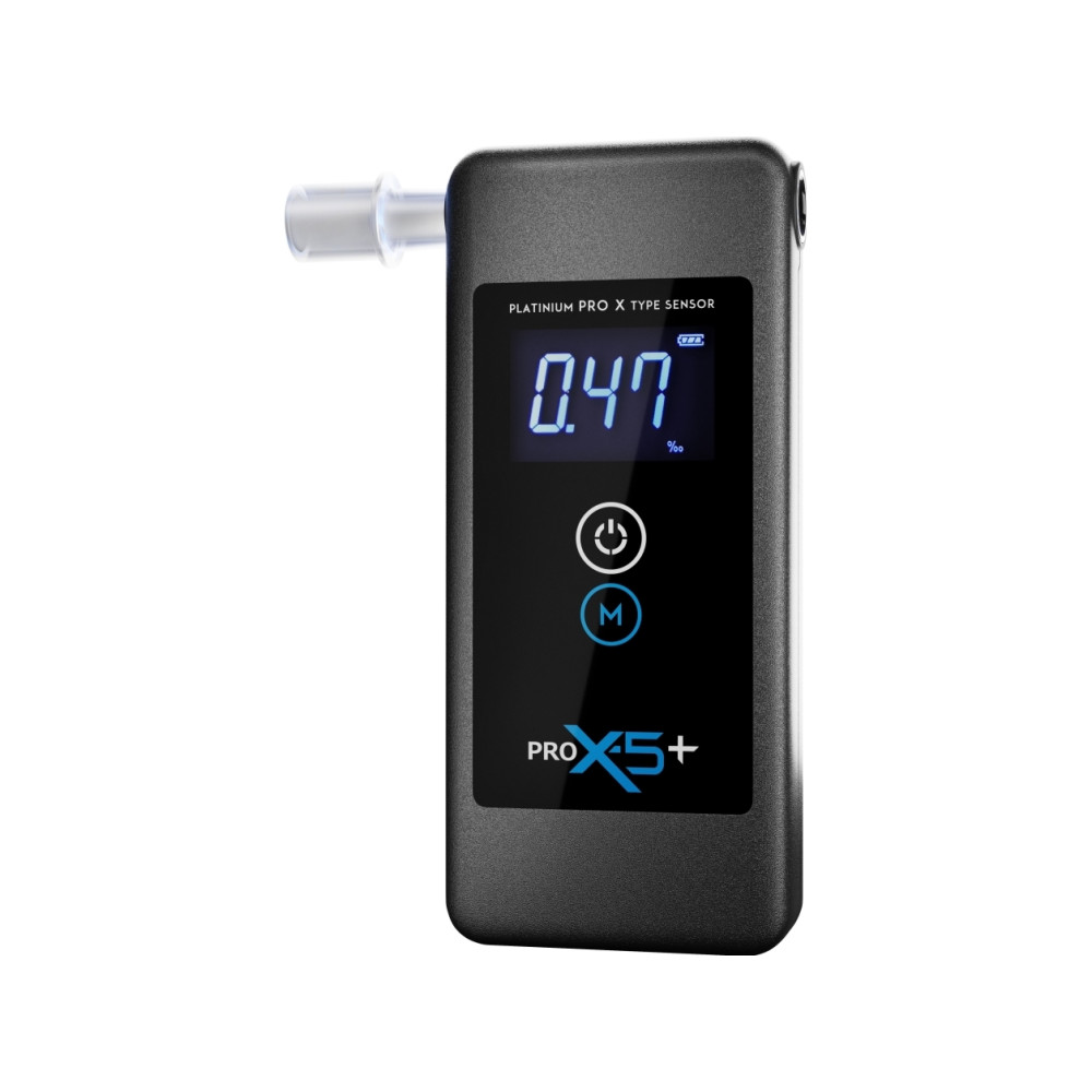 Produktbild för AlcoFind PRO X-5 | Elektrokemisk andningsapparat | med plati...