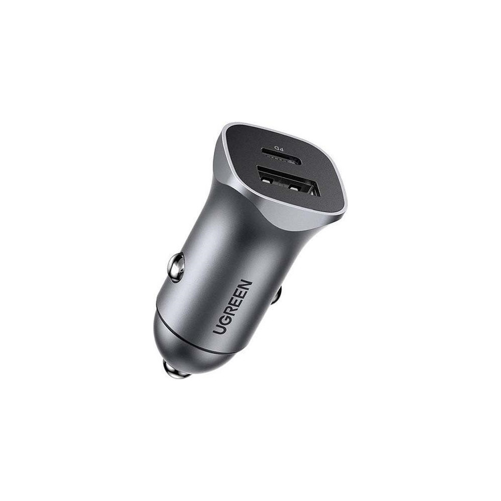 Produktbild för Ugreen billaddare UGREEN CD130, USB-A+PD 3.0, USB-C, QC3.0 3...