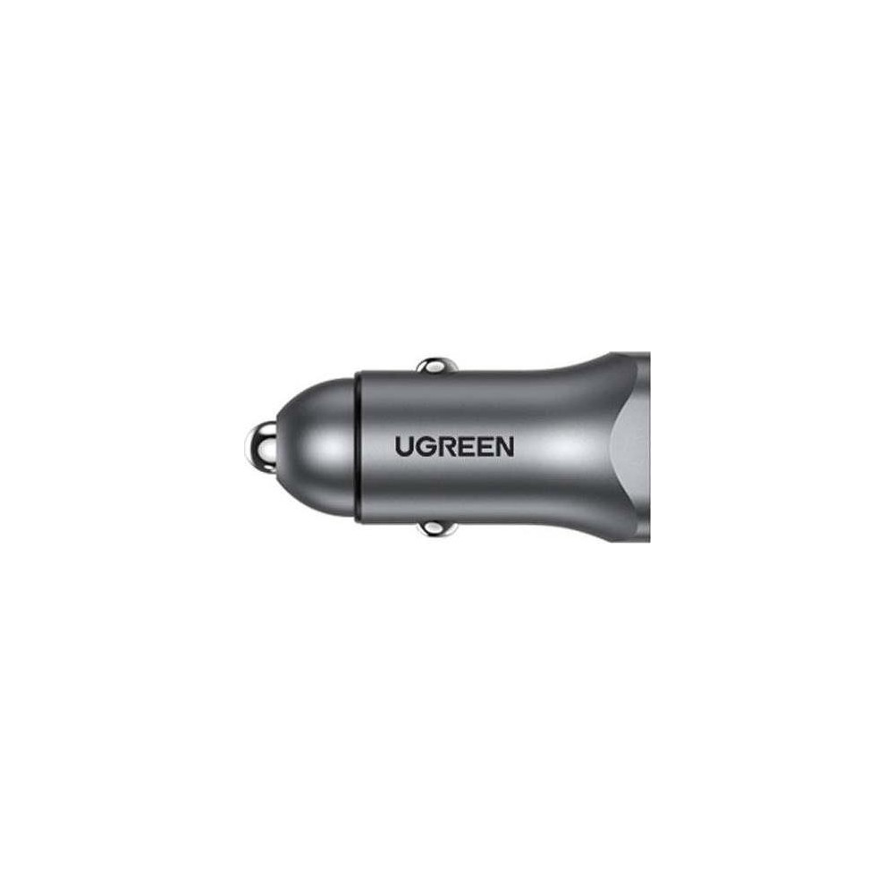 Produktbild för Ugreen billaddare UGREEN CD130, USB-A+PD 3.0, USB-C, QC3.0 3...