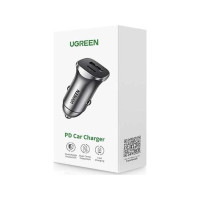 Produktbild för Ugreen billaddare UGREEN CD130, USB-A+PD 3.0, USB-C, QC3.0 3...