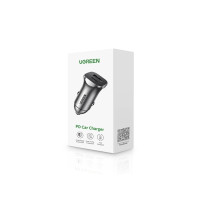 Produktbild för Ugreen billaddare UGREEN CD130, USB-A+PD 3.0, USB-C, QC3.0 3...