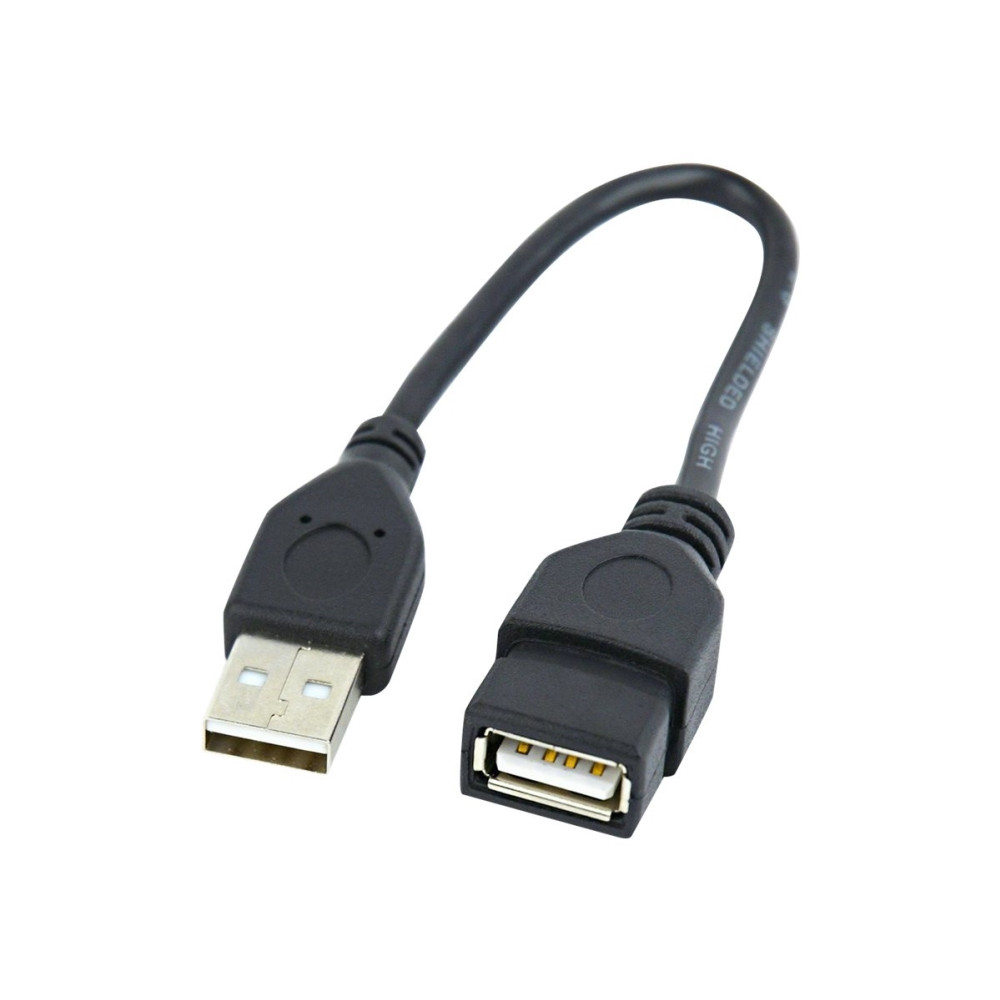 Produktbild för Cablexpert - USB-förlängningskabel - USB till USB - 15 cm