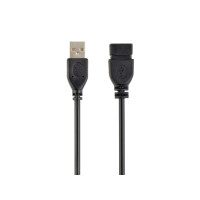 Produktbild för Cablexpert - USB-förlängningskabel - USB till USB - 15 cm