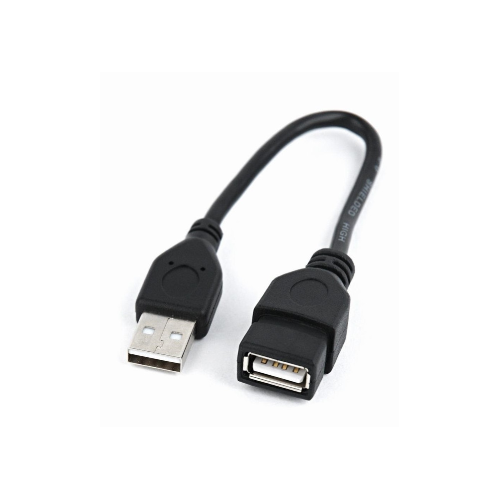Produktbild för Cablexpert - USB-förlängningskabel - USB till USB - 15 cm