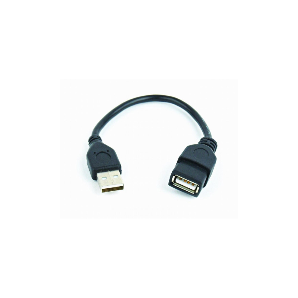 Produktbild för Cablexpert - USB-förlängningskabel - USB till USB - 15 cm