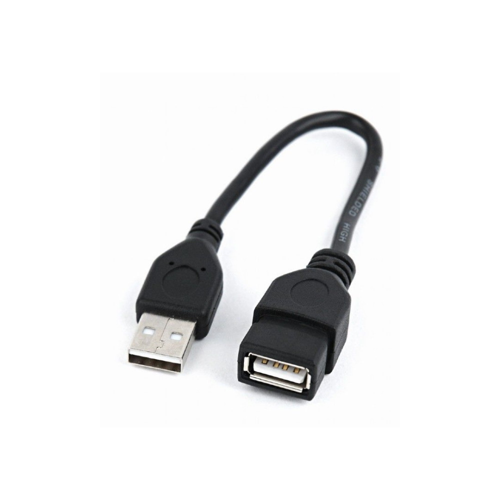 Produktbild för Cablexpert - USB-förlängningskabel - USB till USB - 15 cm