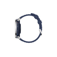Produktbild för Amazfit Active 3 Premium - rostfritt stål - smart klocka med rem - 4 GB - atlas blå