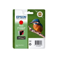 Produktbild för Epson T1597 - röd - original - bläckpatron