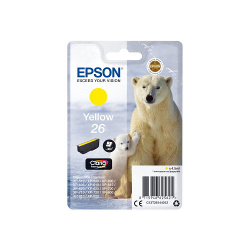 EPSON Epson 26 - gul - original - bläckpatron