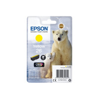 Produktbild för Epson 26 - gul - original - bläckpatron
