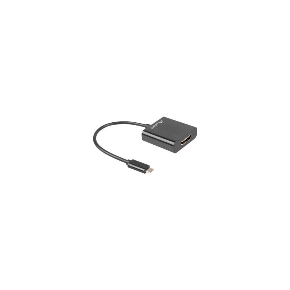 Produktbild för Lanberg adapter för video / ljud - HDMI / USB - 15 cm