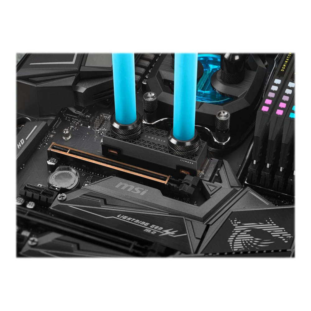 Produktbild för CORSAIR Hydro X Series XM2 - vattenblock för SSD-vätskekylsystem