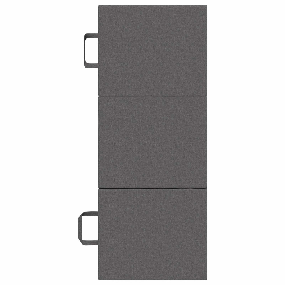 Produktbild för Fällbar Soffbed 75 x 63 x 45 cm Ljusgrå