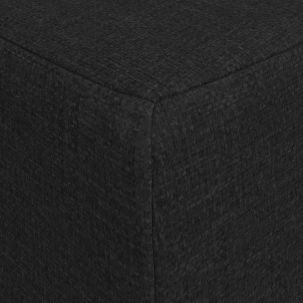 Produktbild för Fällbar Soffbed 75 x 63 x 45 cm Svart