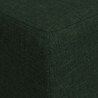Produktbild för Fällbar Soffbed 75 x 63 x 45 cm Mörkgrön