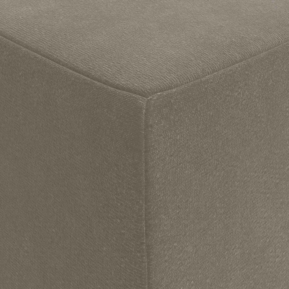 Produktbild för Fällbar Soffbed 75 x 63 x 45 cm Ljusgrå